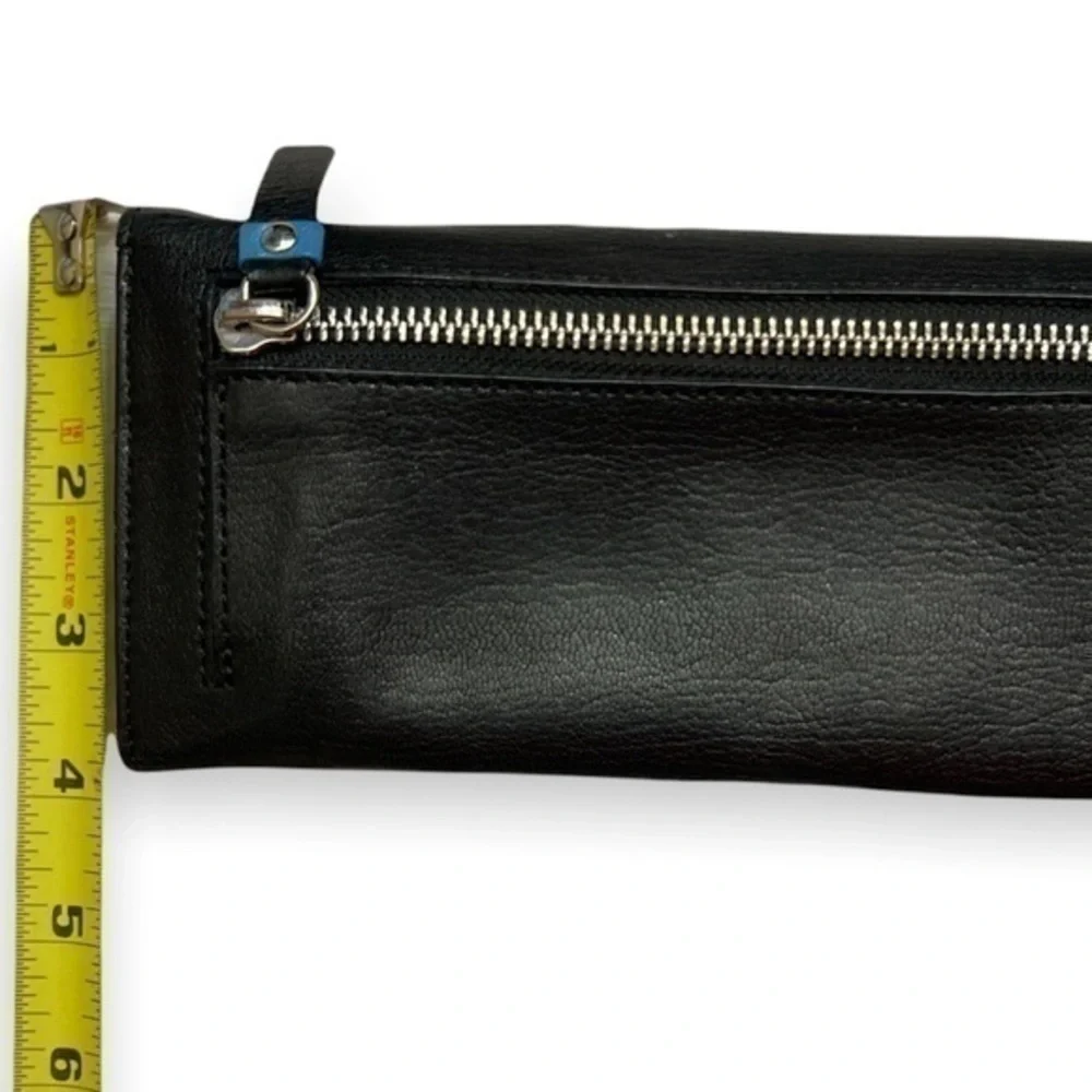Tusk black leather wallet